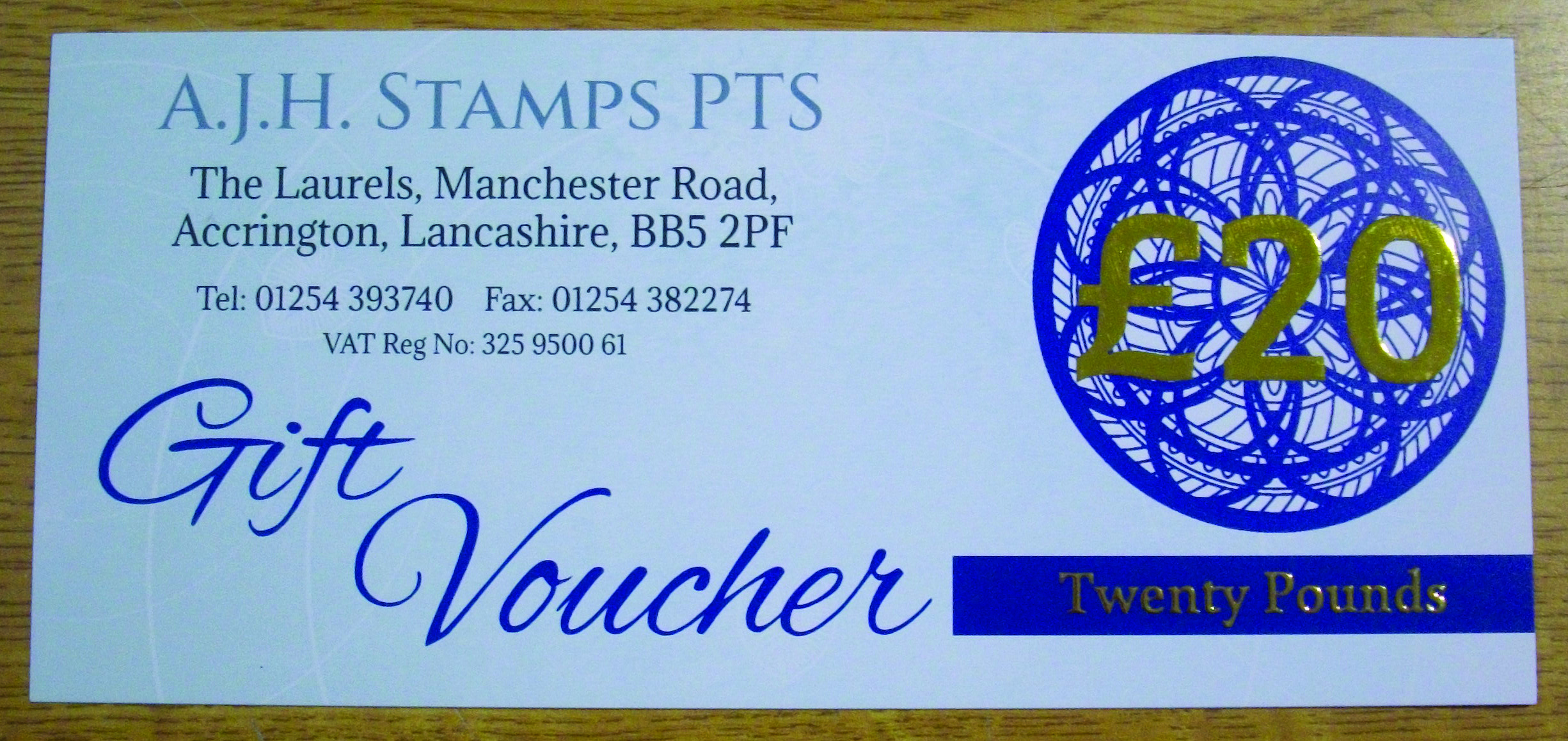 GIFT VOUCHER £20